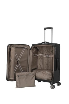 Travelite CROSSLITE 5.0 4w Trolley M erw. schwarz